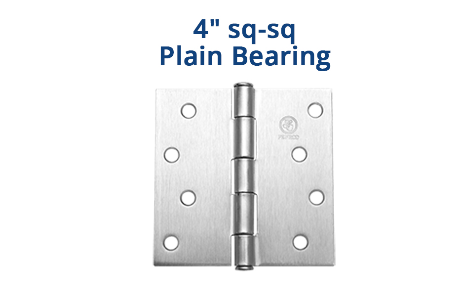 4” sq-sq Plain Bearing-large
